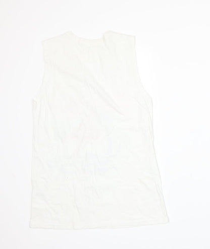 Atmosphere Womens White   Basic Tank Size 8