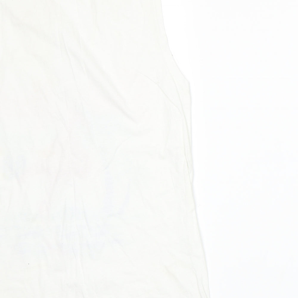 Atmosphere Womens White   Basic Tank Size 8