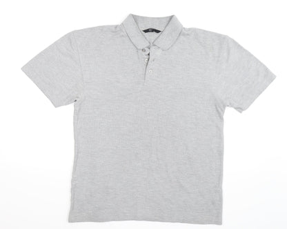 DUNNES Mens Grey    Polo Size S