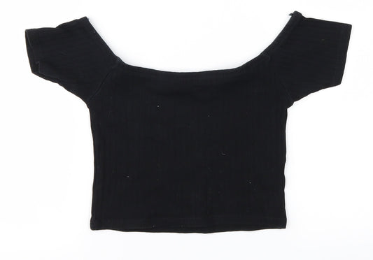 NewLook Womens Black   Basic T-Shirt Size 6
