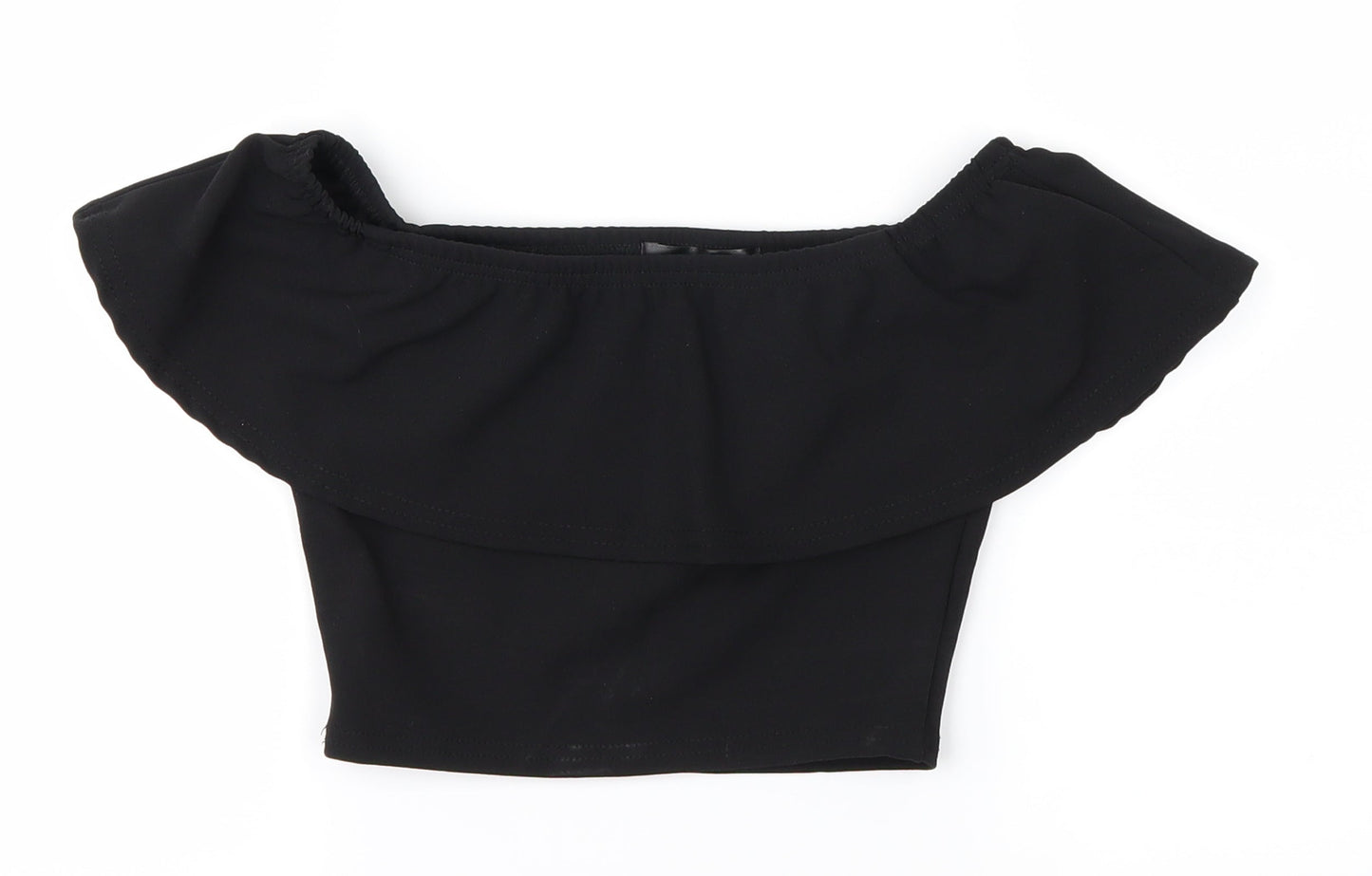 Missguided Womens Black   Basic T-Shirt Size 6