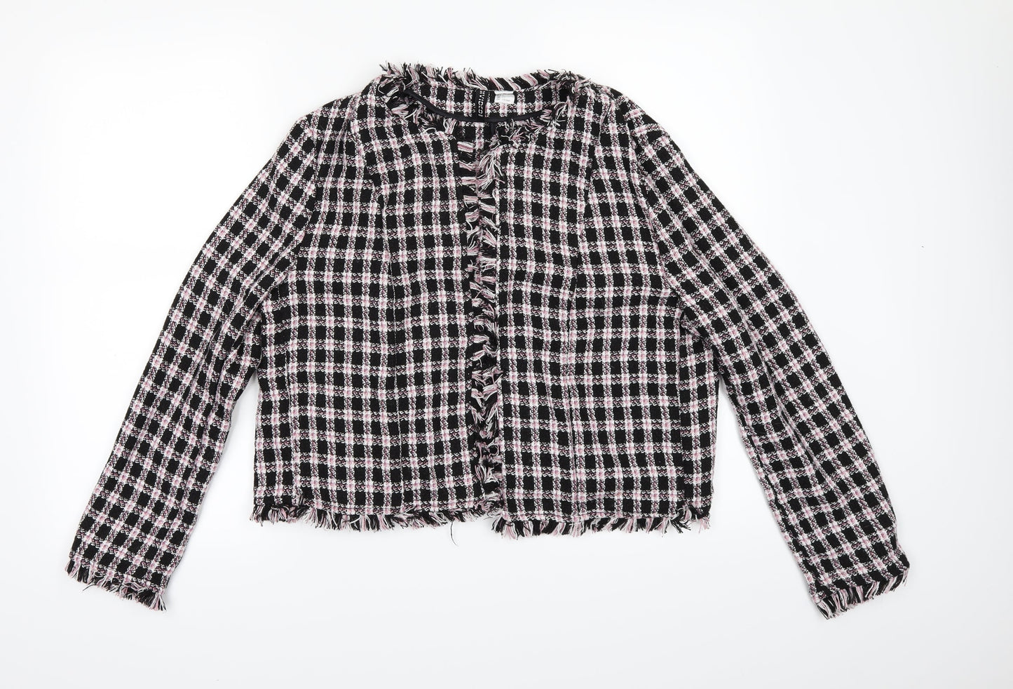 Divided by H&M Womens Multicoloured Check  Jacket  Size L