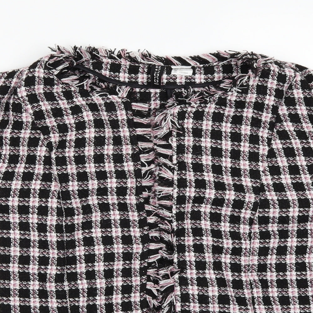 Divided by H&M Womens Multicoloured Check  Jacket  Size L