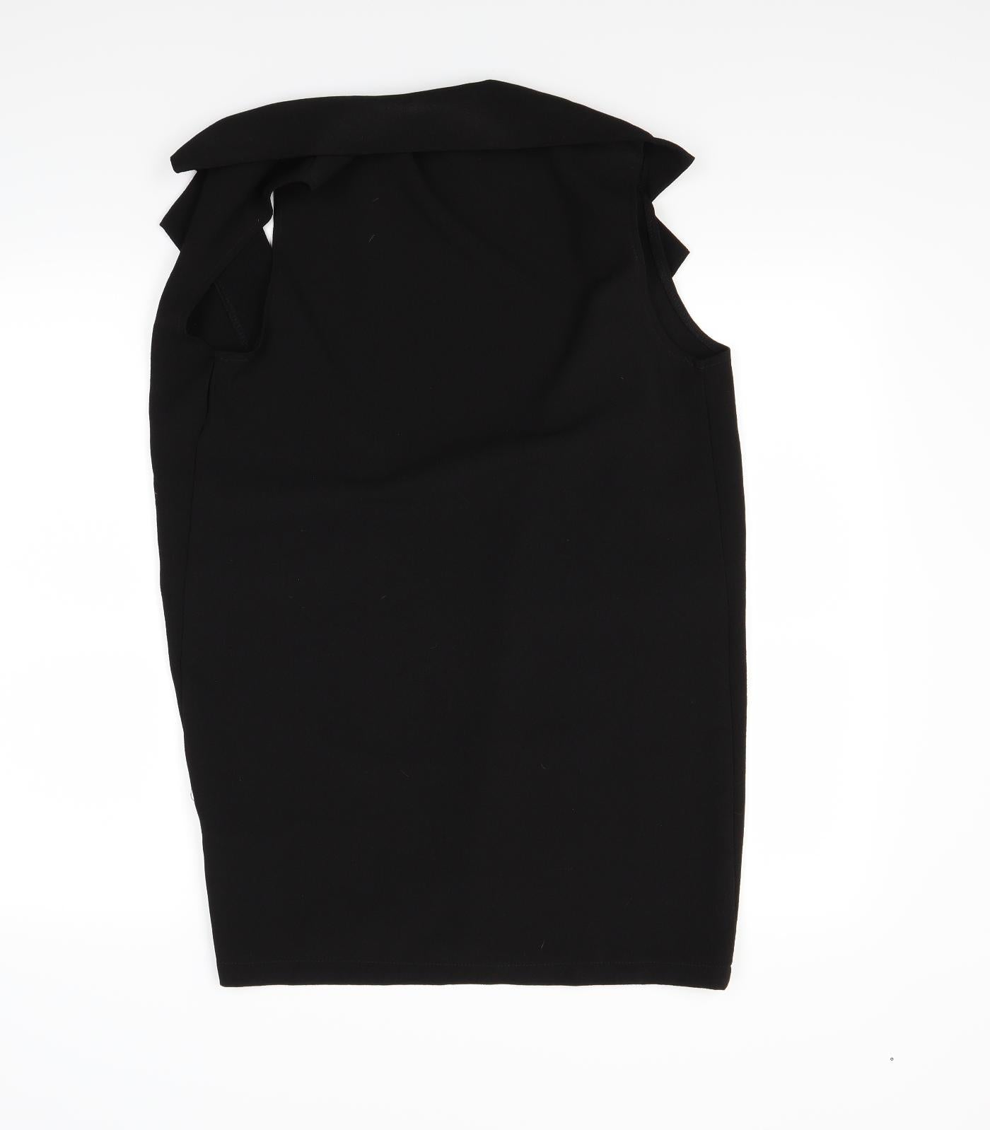 Cameo Rose Womens Black   Jacket  Size 10  - Sleevles