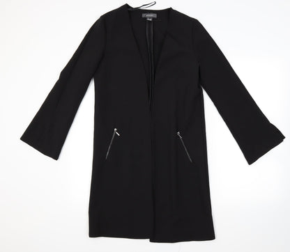 Primark Womens Black   Jacket Coat Size 6