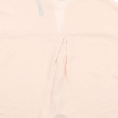 Primark Womens Pink   Basic Button-Up Size 10