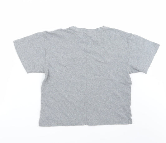 Gap Womens Grey   Cropped T-Shirt Size M