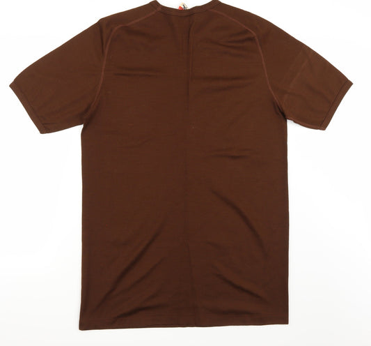 Damart Womens Brown   Basic T-Shirt Size 4