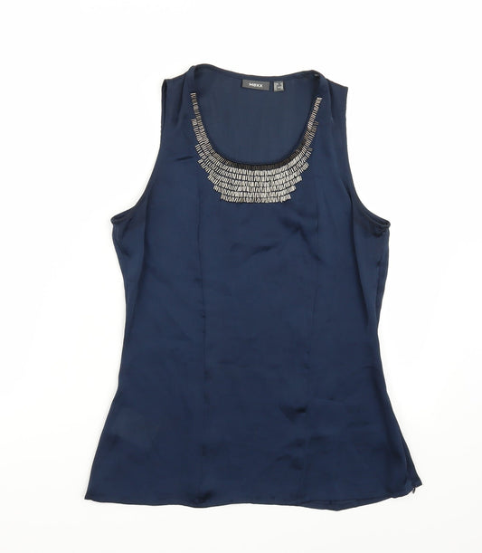 Mexx Womens Blue   Basic T-Shirt Size 6