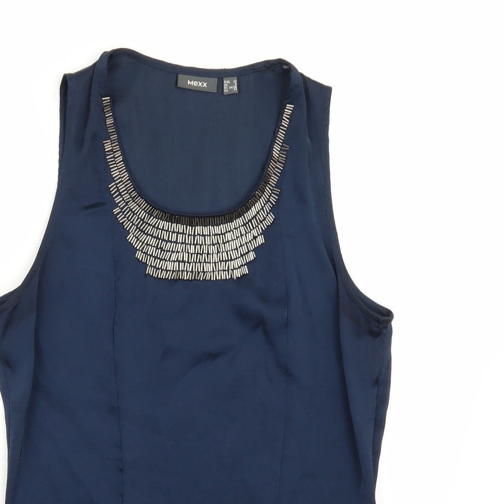 Mexx Womens Blue   Basic T-Shirt Size 6