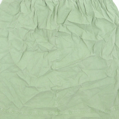 Orvis Womens Green   A-Line Skirt Size XL