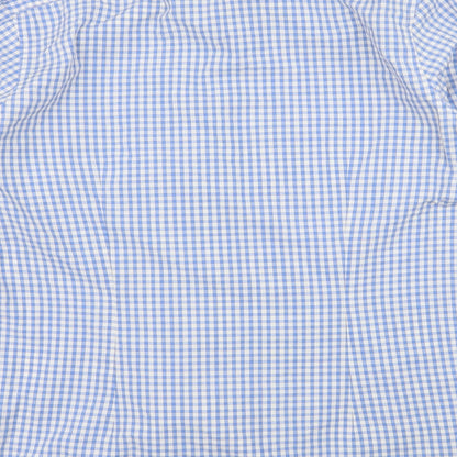 Red Herring Mens Blue Check   Button-Up Size 15.5