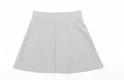Atmosphere Womens Grey  Jersey Flare Skirt Size 8