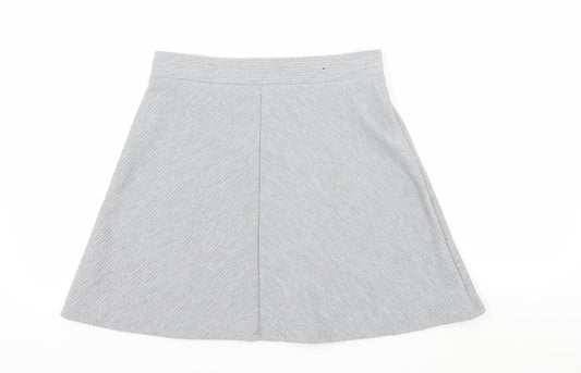 Atmosphere Womens Grey  Jersey Flare Skirt Size 8