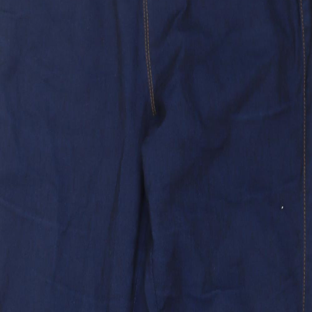 Denim & Co. Womens Blue  Denim Jegging Jeans Size 12 L27 in