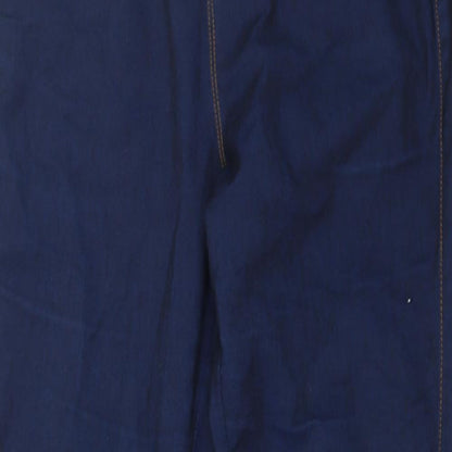Denim & Co. Womens Blue  Denim Jegging Jeans Size 12 L27 in