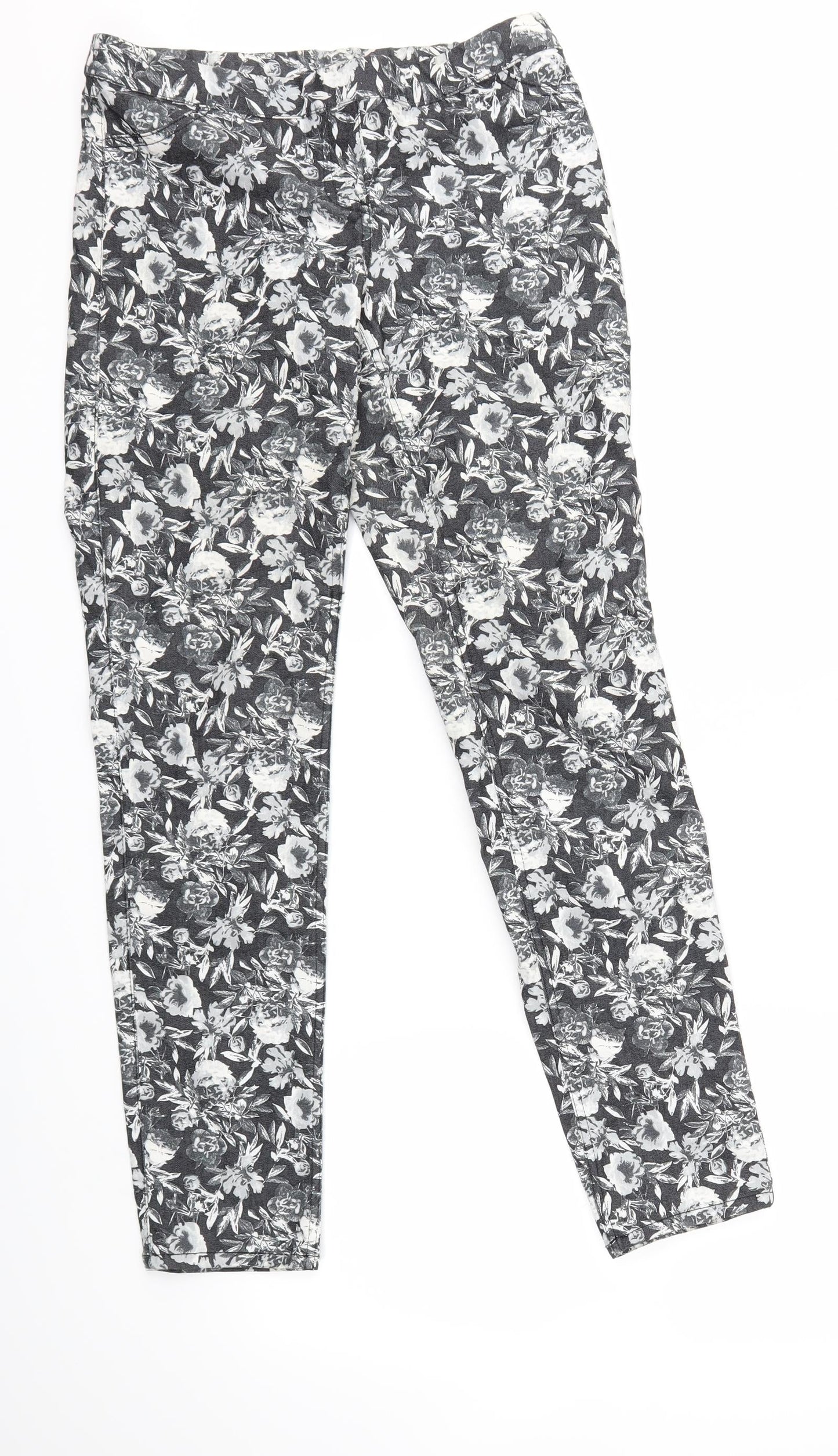 Womens UK Size  Preworn Regular Fit Skinny Grey Jeans