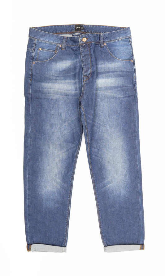 ASOS Womens Blue  Denim Straight Jeans  L30 in