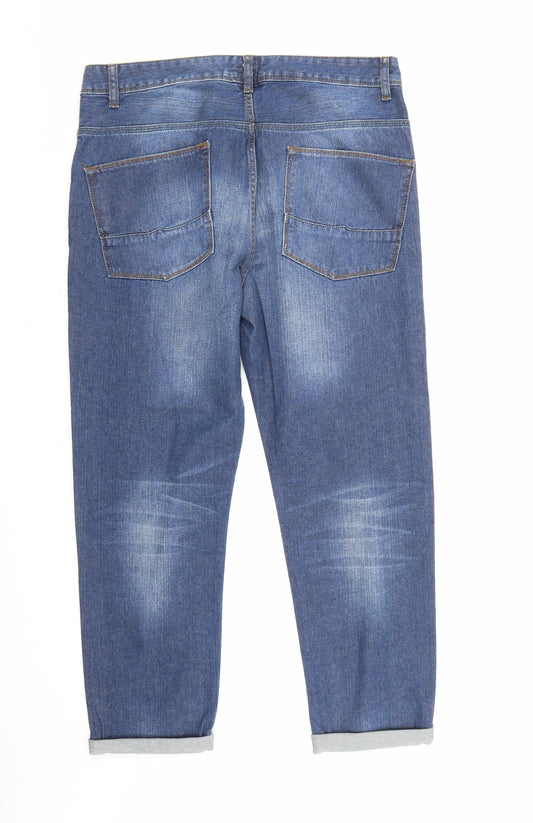 ASOS Womens Blue  Denim Straight Jeans  L30 in