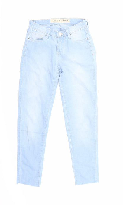 Denim CO Womens Blue  Denim Skinny Jeans Size 4 L22 in