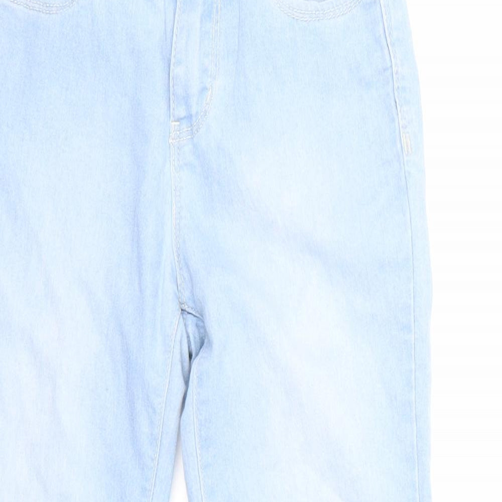 Denim CO Womens Blue  Denim Skinny Jeans Size 4 L22 in