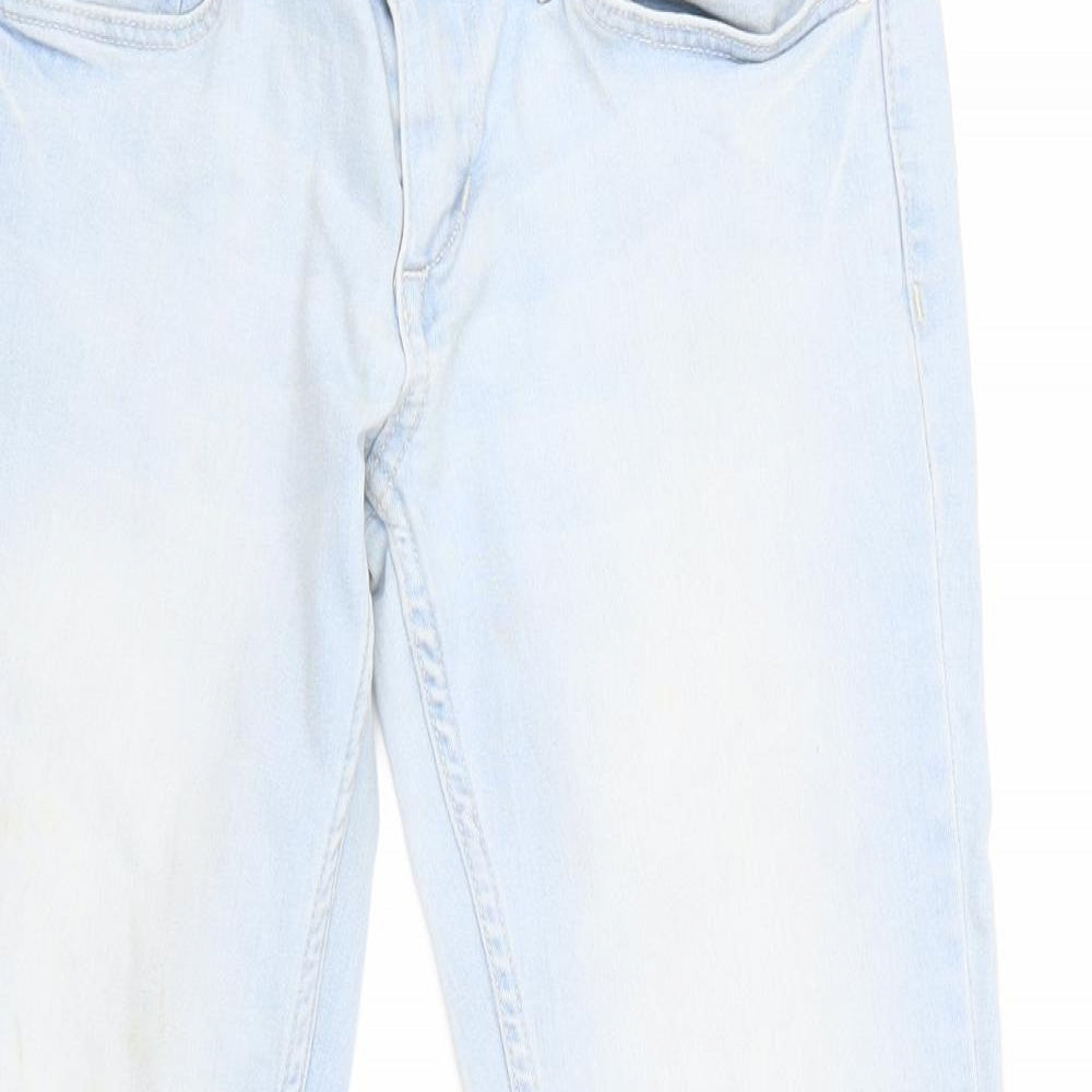 Womens UK Size  H&M Regular Fit Skinny Blue Jeans