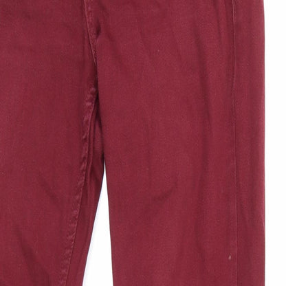 Topshop Womens Purple  Denim Skinny Jeans  L32 in