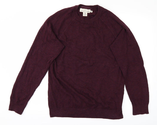 L.O.G.G Mens Purple   Pullover Jumper Size M
