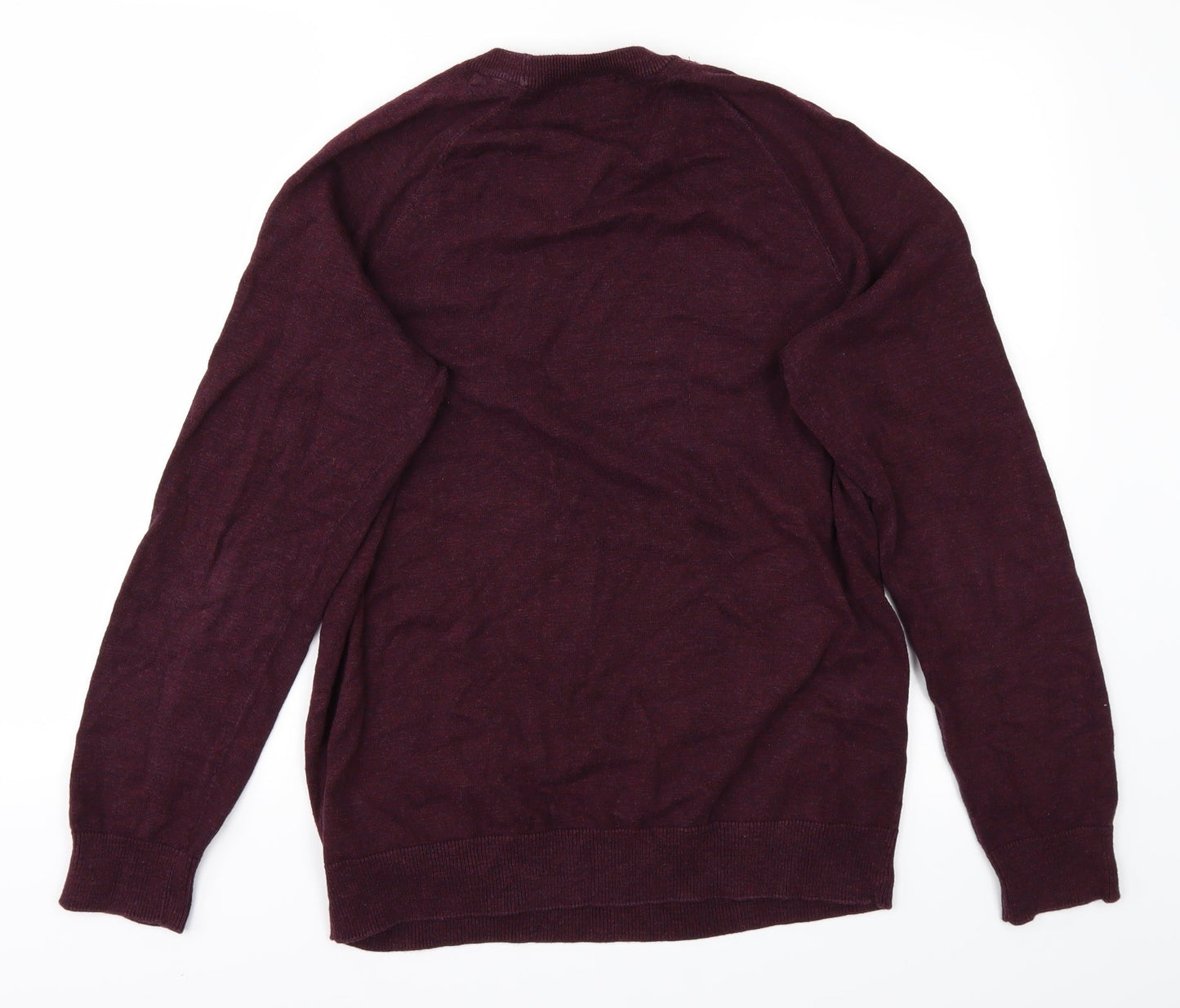 L.O.G.G Mens Purple   Pullover Jumper Size M