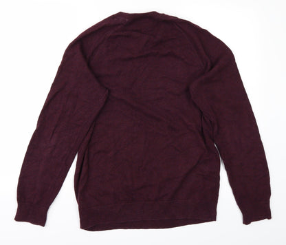 L.O.G.G Mens Purple   Pullover Jumper Size M