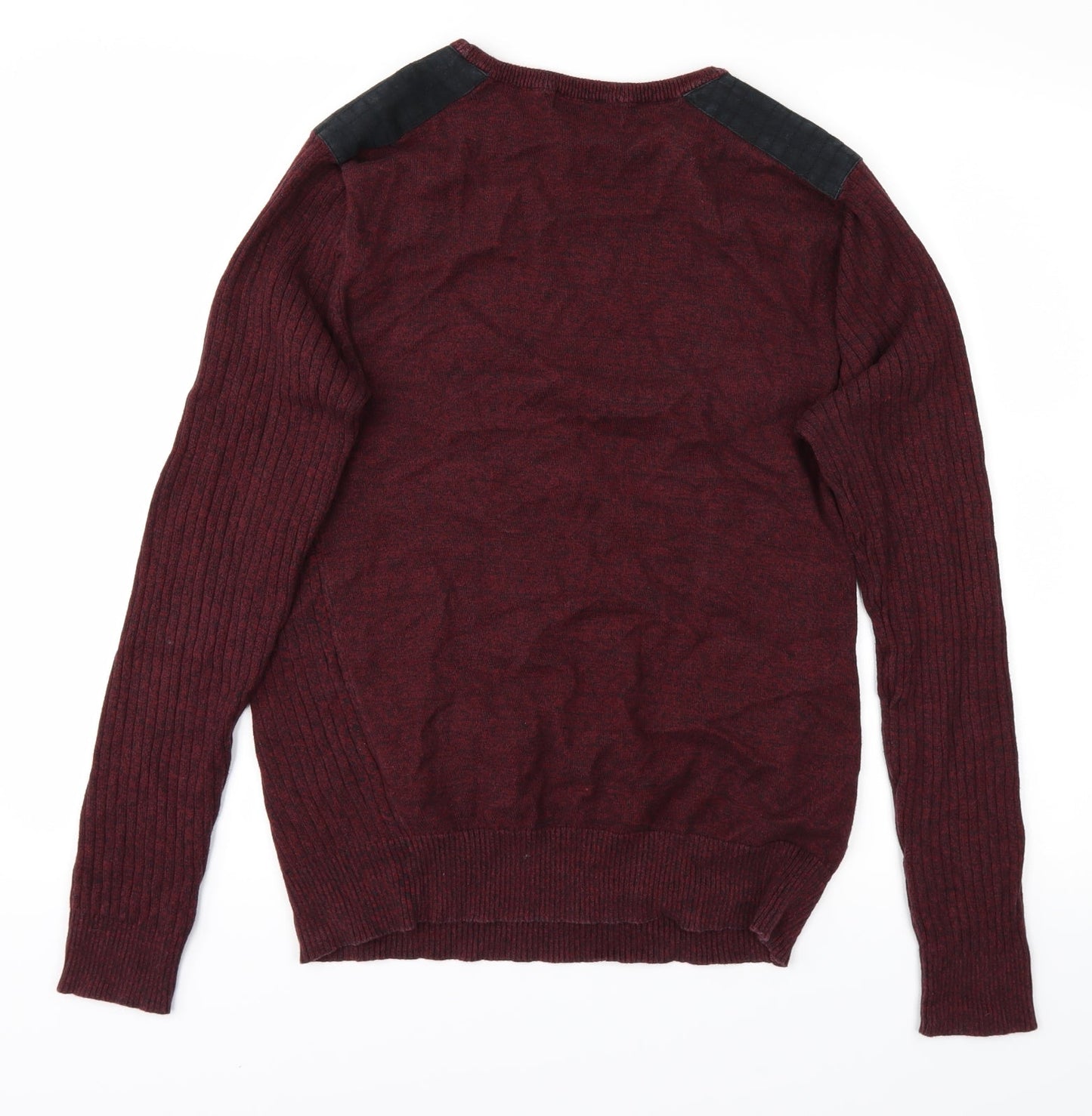 Twisted Soul Mens Purple   Pullover Jumper Size M