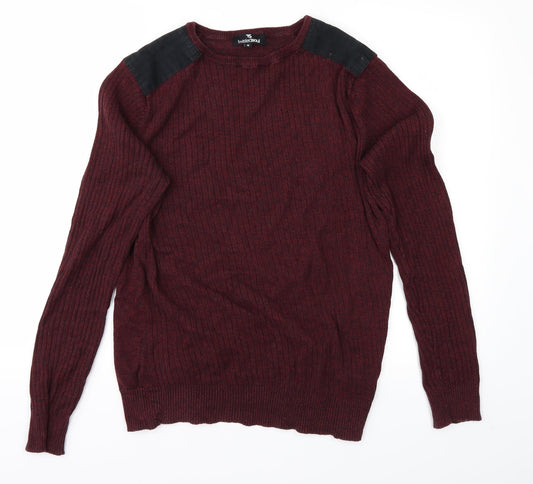 Twisted Soul Mens Purple   Pullover Jumper Size M