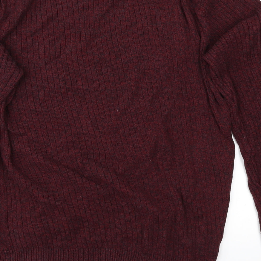 Twisted Soul Mens Purple   Pullover Jumper Size M