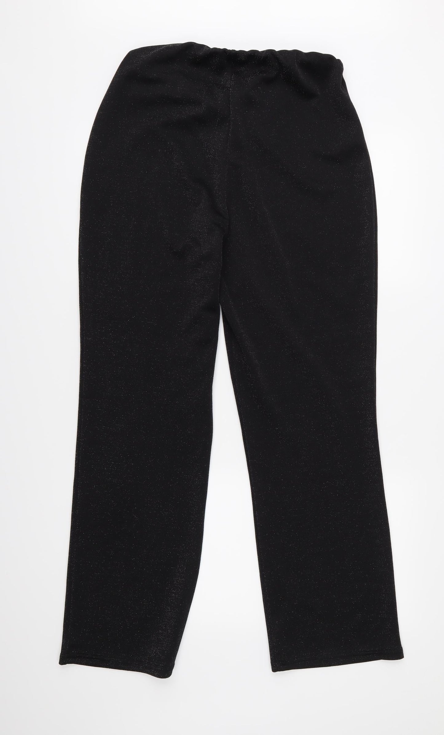 AMARANTO Womens Black   Trousers  Size 16 L28 in