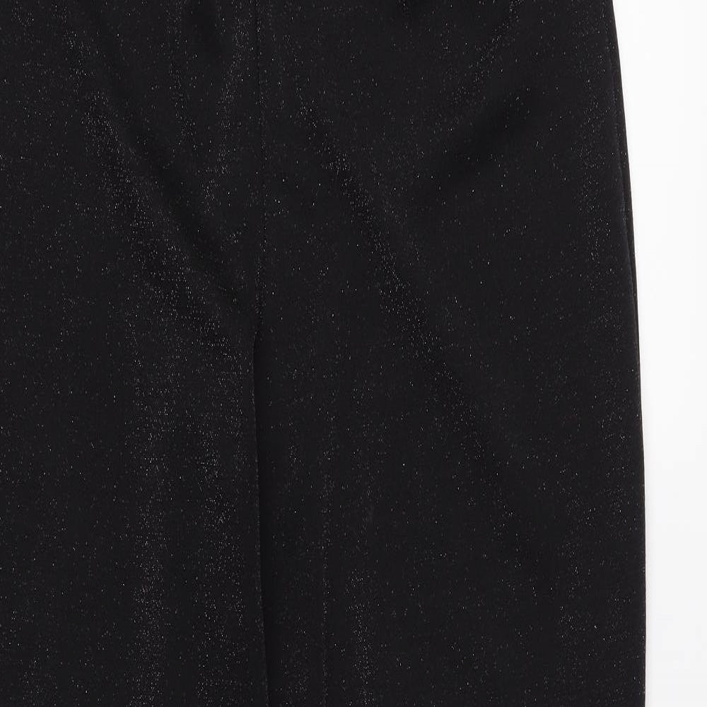 AMARANTO Womens Black   Trousers  Size 16 L28 in