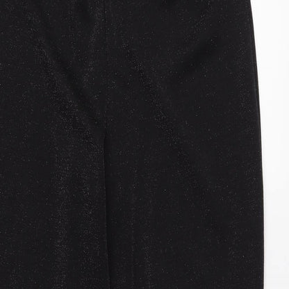 AMARANTO Womens Black   Trousers  Size 16 L28 in