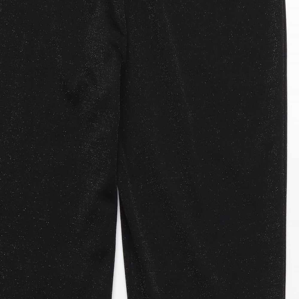 AMARANTO Womens Black   Trousers  Size 16 L28 in