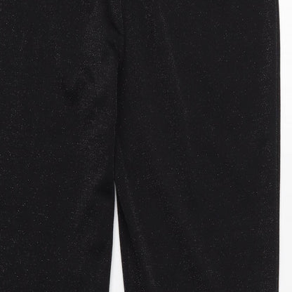 AMARANTO Womens Black   Trousers  Size 16 L28 in