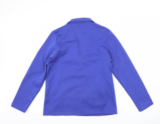 Damart Womens Purple   Jacket Suit Jacket Size 10