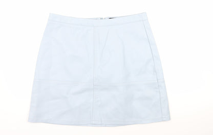 New Look Womens Blue   A-Line Skirt Size 12