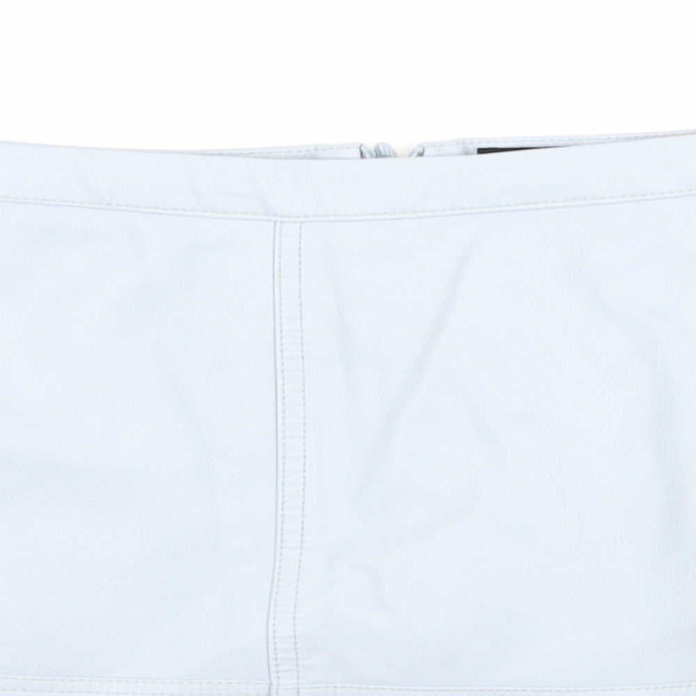 New Look Womens Blue   A-Line Skirt Size 12