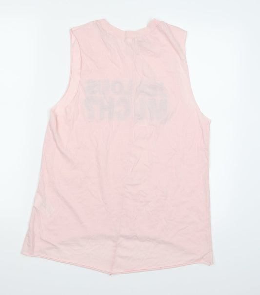Divided by H&M Womens Pink   Basic Tank Size S