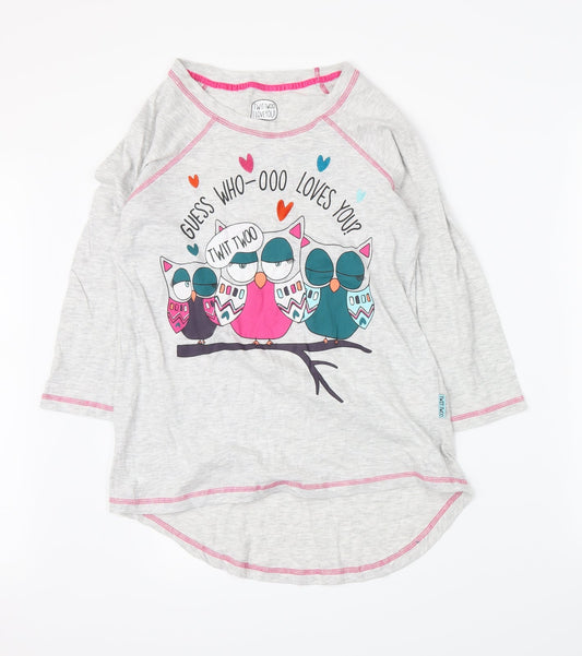 Primark Womens Grey   Basic T-Shirt Size 6