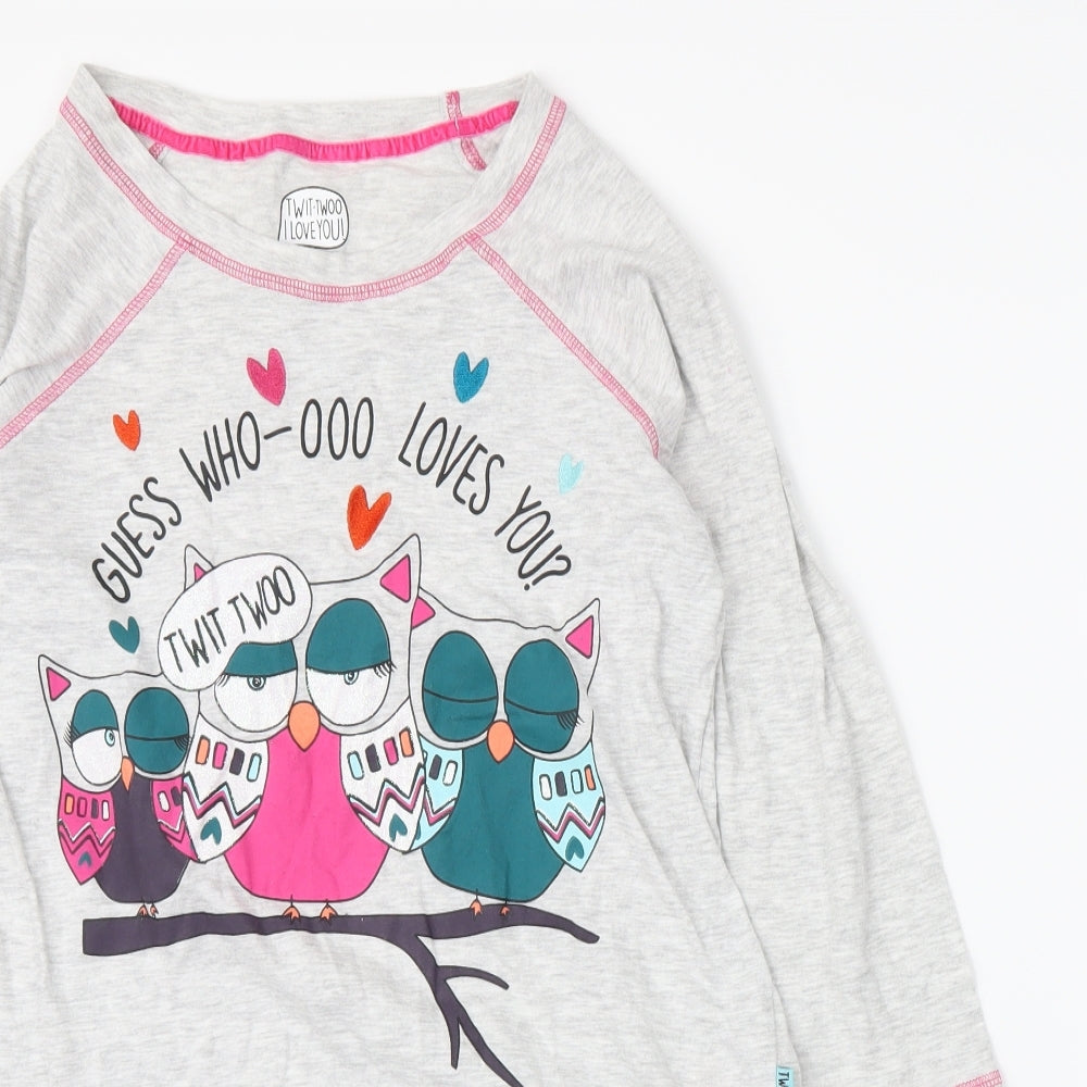 Primark Womens Grey   Basic T-Shirt Size 6