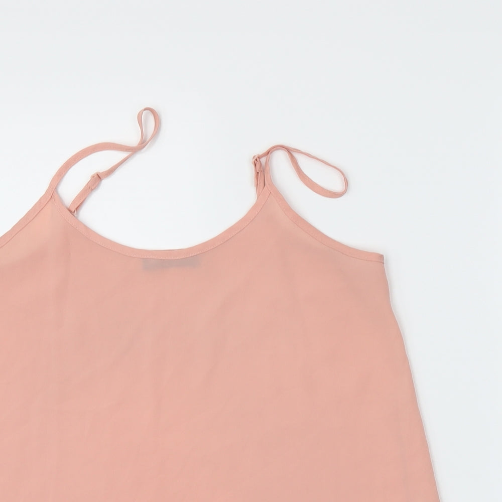 Womens UK Size 12 Select Pink Camisole Tank
