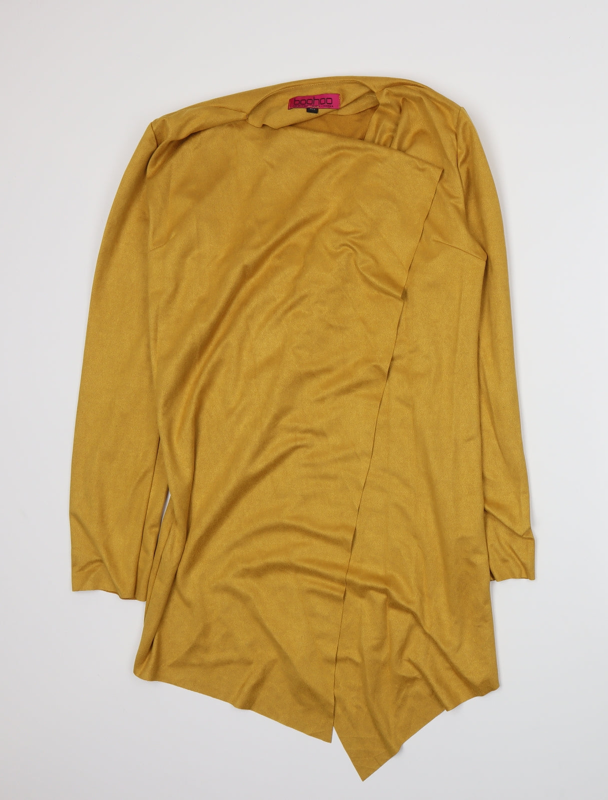 Boohoo Womens Yellow   Jacket  Size M