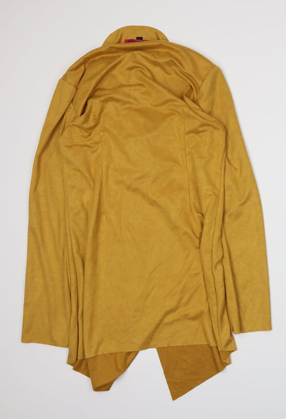Boohoo Womens Yellow   Jacket  Size M