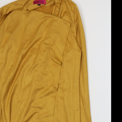 Boohoo Womens Yellow   Jacket  Size M