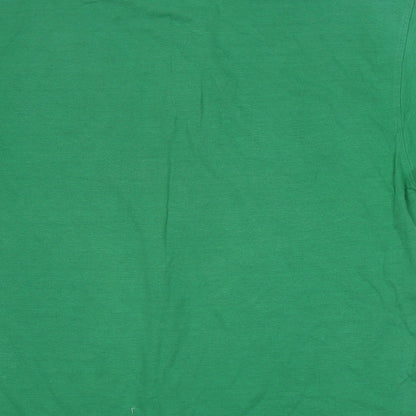 Nathan Jones Mens Green    Polo Size L