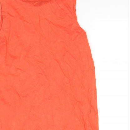 George Boys Orange   Basic Tank Size 8-9 Years